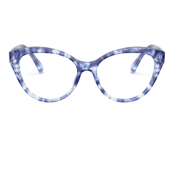 Ralph by Ralph Lauren Women's RA7116 Butterfly Prescription Eyewear Frames Blue - Picture 1 of 7